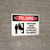 Danger: OSHA Keep Out Authorized Personnel Only Spanish Landscape with Icon - Wall Sign