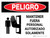 Danger: OSHA Keep Out Authorized Personnel Only Spanish Landscape with Icon - Wall Sign