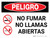 Danger: No Smoking And Open Flame Spanish Landscape with Icon - Wall Sign