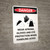 Danger: PPE Aprons Gloves Eye Protection Handling Acid Portrait with Graphic - Wall Sign