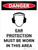 Danger: PPE Ear Protection Required In Area Portrait with Graphic - Wall Sign