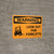Warning: Look Out For Forklifts Landscape with Graphic - Wall Sign