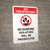 No Trespassing: No Dumping Violators Will Be Prosecuted Portrait with Graphic - Wall Sign