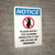 Notice: If Pregnant Notify Scanner Operator Portrait with Icon - Wall Sign