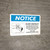 Notice: Do Not Obstruct - Call For Planting Instructions Landscape - Wall Sign