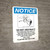 Notice: Do Not Obstruct - Call For Planting Instructions Portrait - Wall Sign
