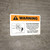 Warning: Electric Equipment - Call Electric Power And Light Company Landscape - Wall Sign