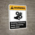 Warning: Rotating Machinery Keep Remaining ANSI Portrait - Wall Sign