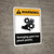 Warning: Swinging Gate Has Pinch Points ANSI Portrait - Wall Sign