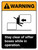 Warning: Stay Clear Of Sifter Boxes While ANSI Portrait - Wall Sign