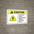 Caution: You Must Make Eye Contact Before Entering Farm ANSI Landscape - Wall Sign