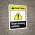 Caution: Slow Moving Vehicle ANSI Portrait - Wall Sign
