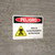 Danger: Pesticide Storage Area Spanish Landscape - Wall Sign