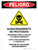 Danger: Pesticide Storage Hazardous Spanish Portrait - Wall Sign