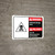 Danger: Pesticide Storage Area Bilingual ANSI Landscape - Wall Sign