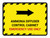 Ammonia Diffuser Control Cabinet Right Arrow Landscape - Wall Sign