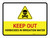 Keep Out Herbicides In Irrigation Water Landscape - Wall Sign
