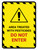 Area Treated With Pesticides Do Not Enter Portrait - Wall Sign