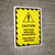 Caution Pesticide Spraying In Progress Portrait - Wall Sign