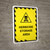 Herbicide Storage Area Portrait - Wall Sign