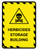 Herbicide Storage Building Portrait - Wall Sign