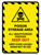Poison Storage Area All Unauthorized Portrait - Wall Sign