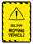 Slow Moving Vehicle Portrait - Wall Sign