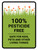 Pesticide Free Safe Portrait - Wall Sign