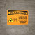 Warning: Laser Do Not Enter Without Protective Eyewear Landscape With Icon - Wall Sign