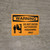 Warning: Do Not Enter Authorized Personnel Only Landscape With Icon - Wall Sign