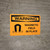 Warning: Magnetic Field In Place Landscape OSHA With Icon - Wall Sign