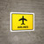 Airlines Yellow Landscape - Wall Sign