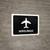Airlines Black Spanish Landscape - Wall Sign