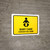 Baby Care Yellow Bilingual Spanish Landscape - Wall Sign