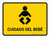 Baby Care Yellow Landscape - Wall Sign