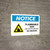 Notice: Flammable Gas Keep Fire Or Flame Away - Wall Sign