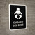 Baby Care Black Spanish Portrait - Wall Sign
