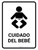 Baby Care White Spanish Portrait - Wall Sign