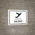 Departure White Spanish Landscape - Wall Sign