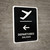 Departure With Left Arrow Black Bilingual Spanish Portrait - Wall Sign