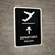 Departure With Up Arrow Black Bilingual Spanish Portrait - Wall Sign