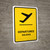 Departure Yellow Bilingual Spanish Portrait - Wall Sign