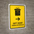 Gift Shop With Right Arrow Yellow Bilingual Spanish Portrait - Wall Sign