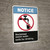 Notice: Reclaimed Waste Water Unfit For Drinking ANSI - Wall Sign
