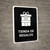 Gift Shop Black Spanish Portrait - Wall Sign