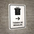 Gift Shop With Right Arrow White Spanish Portrait - Wall Sign