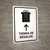 Gift Shop With Up Arrow White Spanish Portrait - Wall Sign