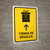 Gift Shop With Up Arrow Yellow Spanish Portrait - Wall Sign