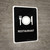 Restaurant Black Portrait - Wall Sign