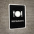 Restaurant Black Spanish Portrait - Wall Sign